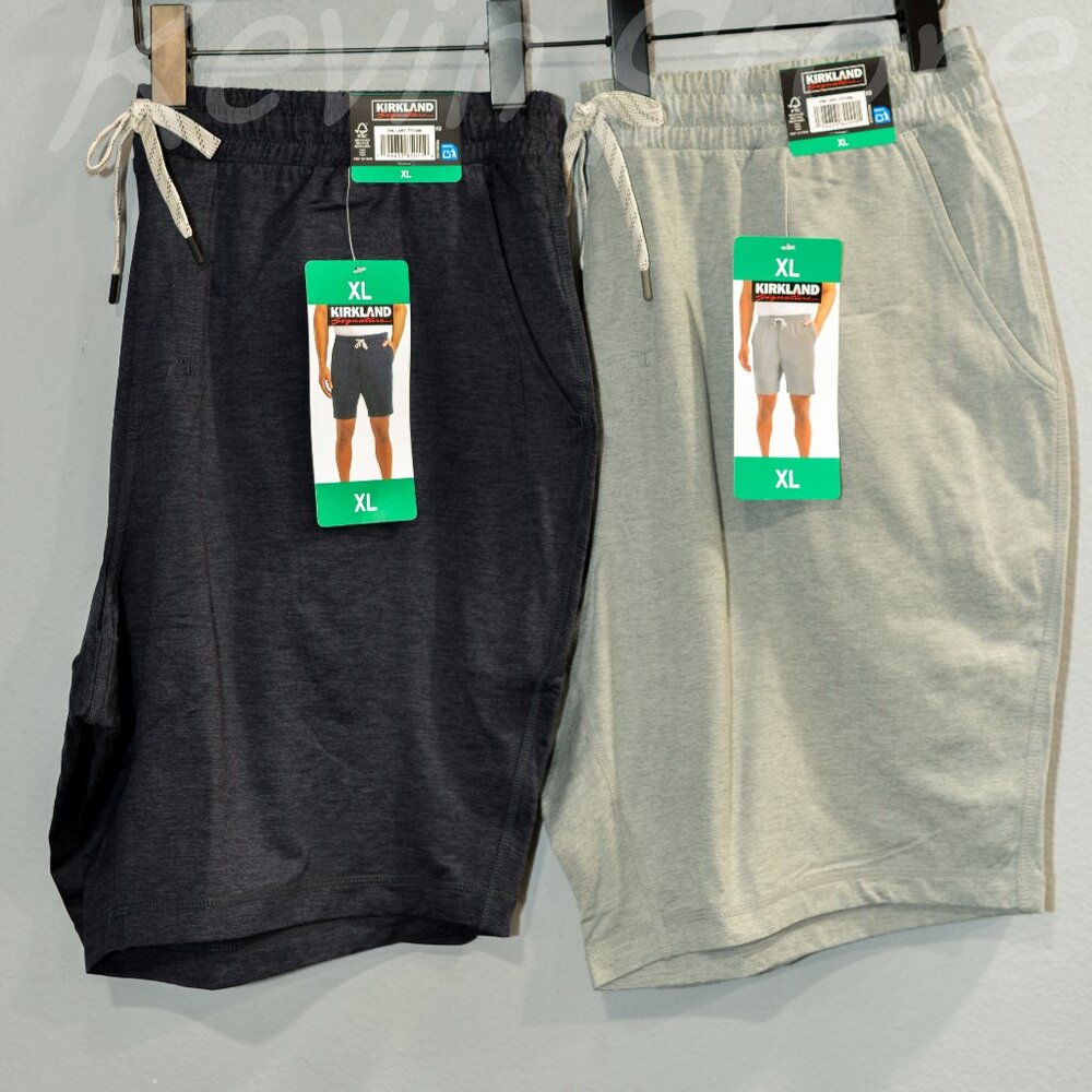 2 pairs Kirkland Signature Men’s‎ Lounge Shorts. Price is for 2 .